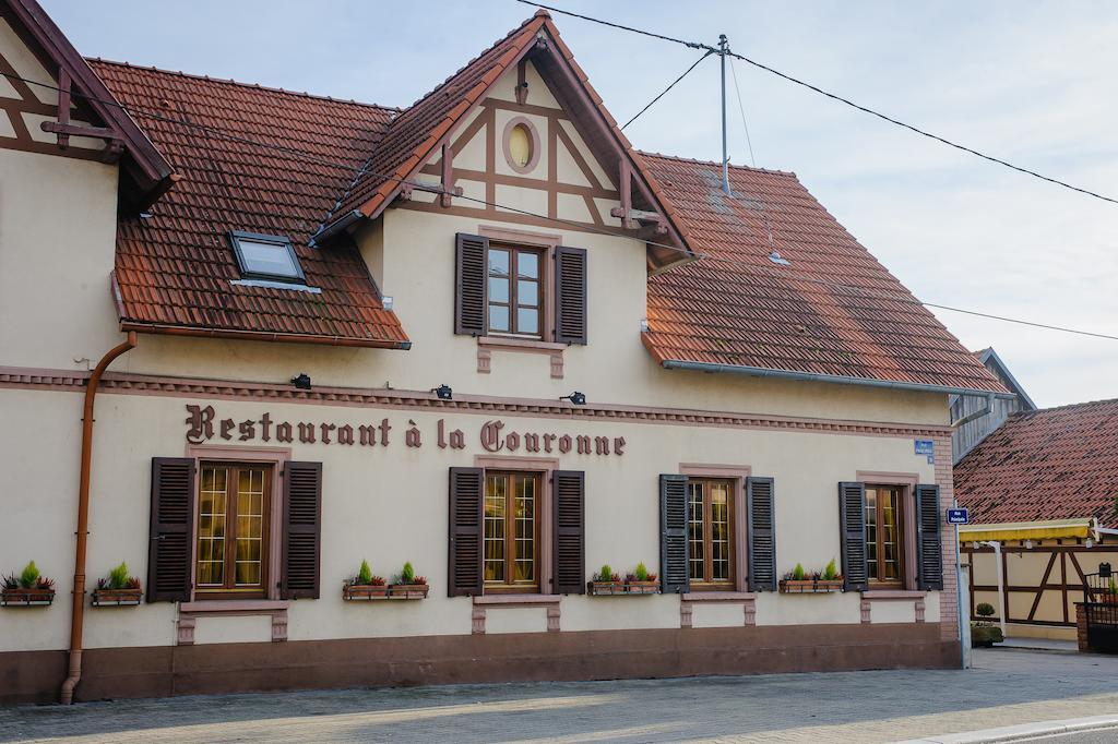 Hotel Restaurant La Couronne Roppenheim Kültér fotó