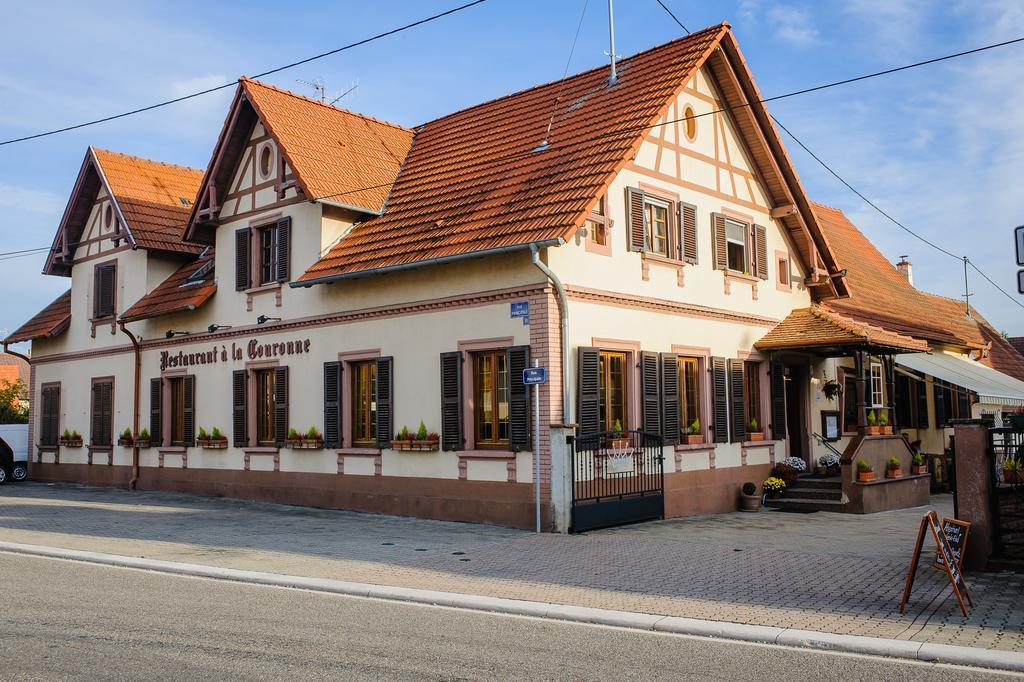 Hotel Restaurant La Couronne Roppenheim Kültér fotó